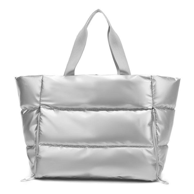 Glam Getaway Puffer Tote Large Bag-AVAH