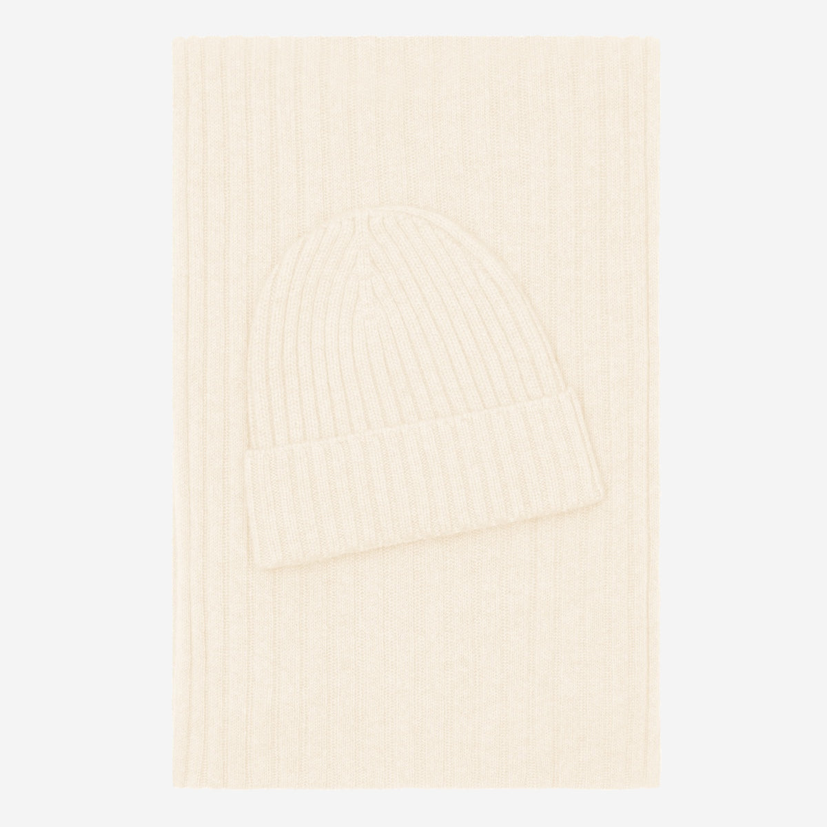 ivory cashmere textured fabric swatch on a white background