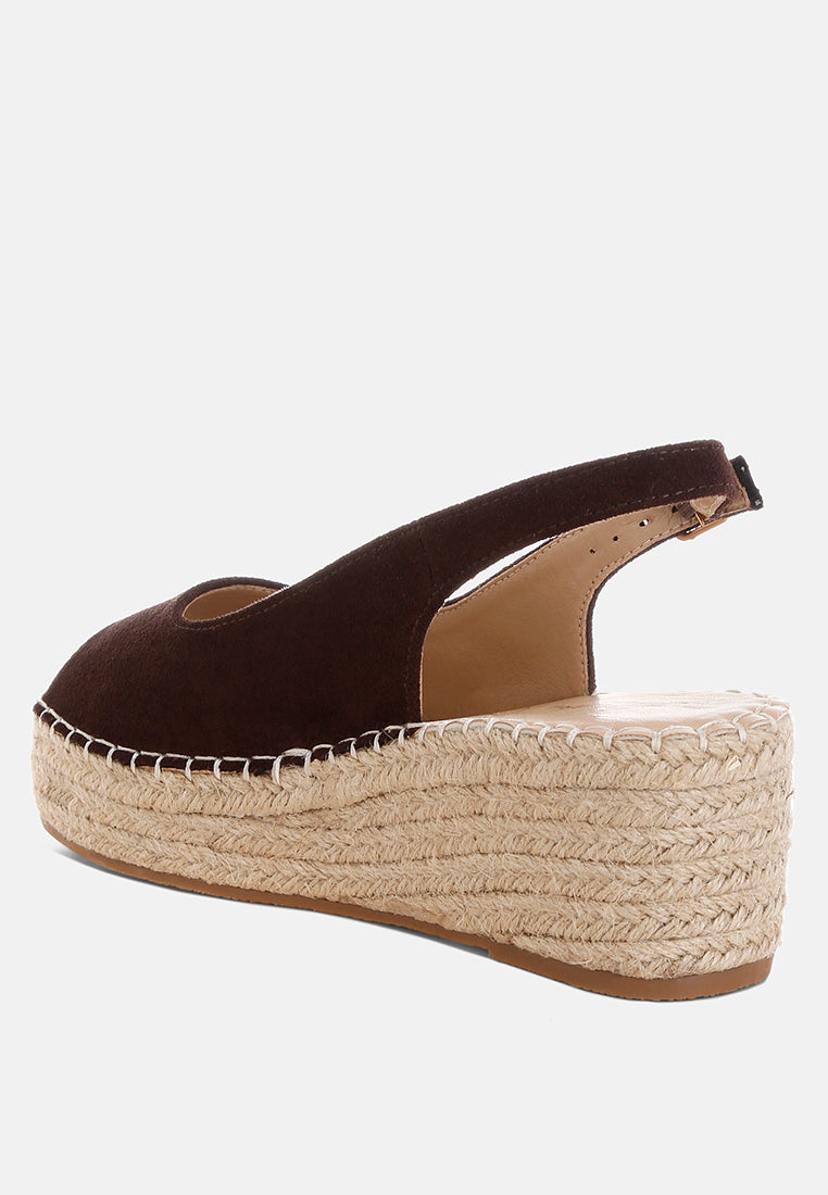 Georna Peep-Toe Espadrille Wedges-3