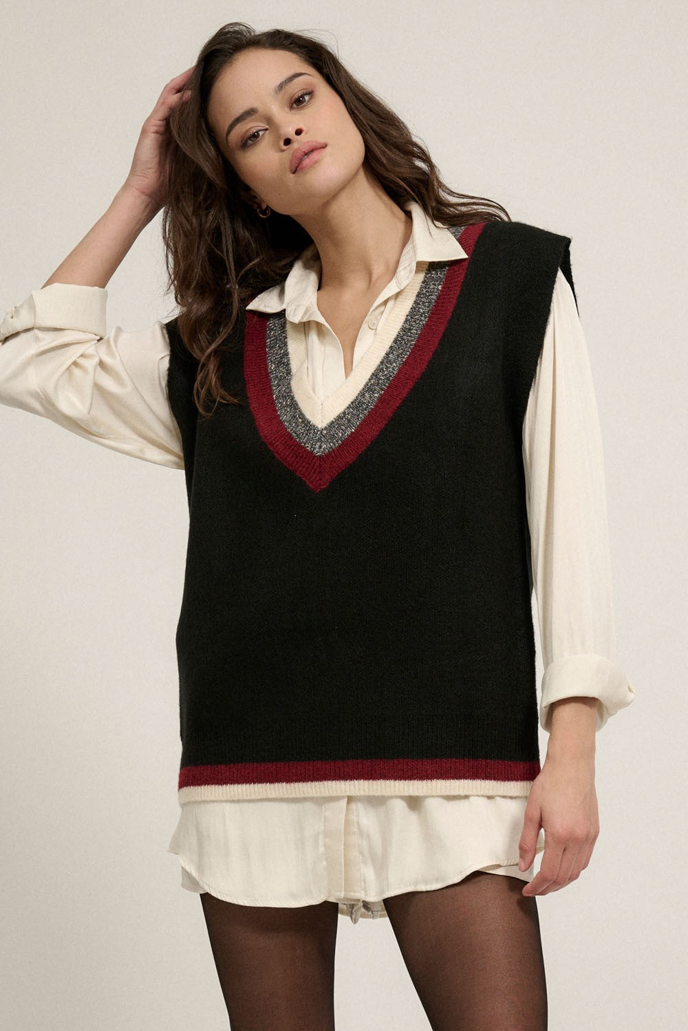 Serene-Layering-V-Neck-Sweater-Vest-Black-Avah
