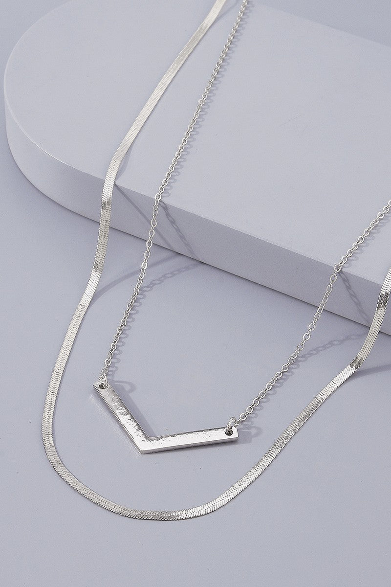 Thin-Silver-Layered-Snake-Chain-Necklace-Avah