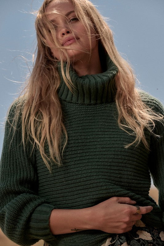 Tranquil-Grove-Long-Sleeve-Turtleneck-Sweater-Green-Avah