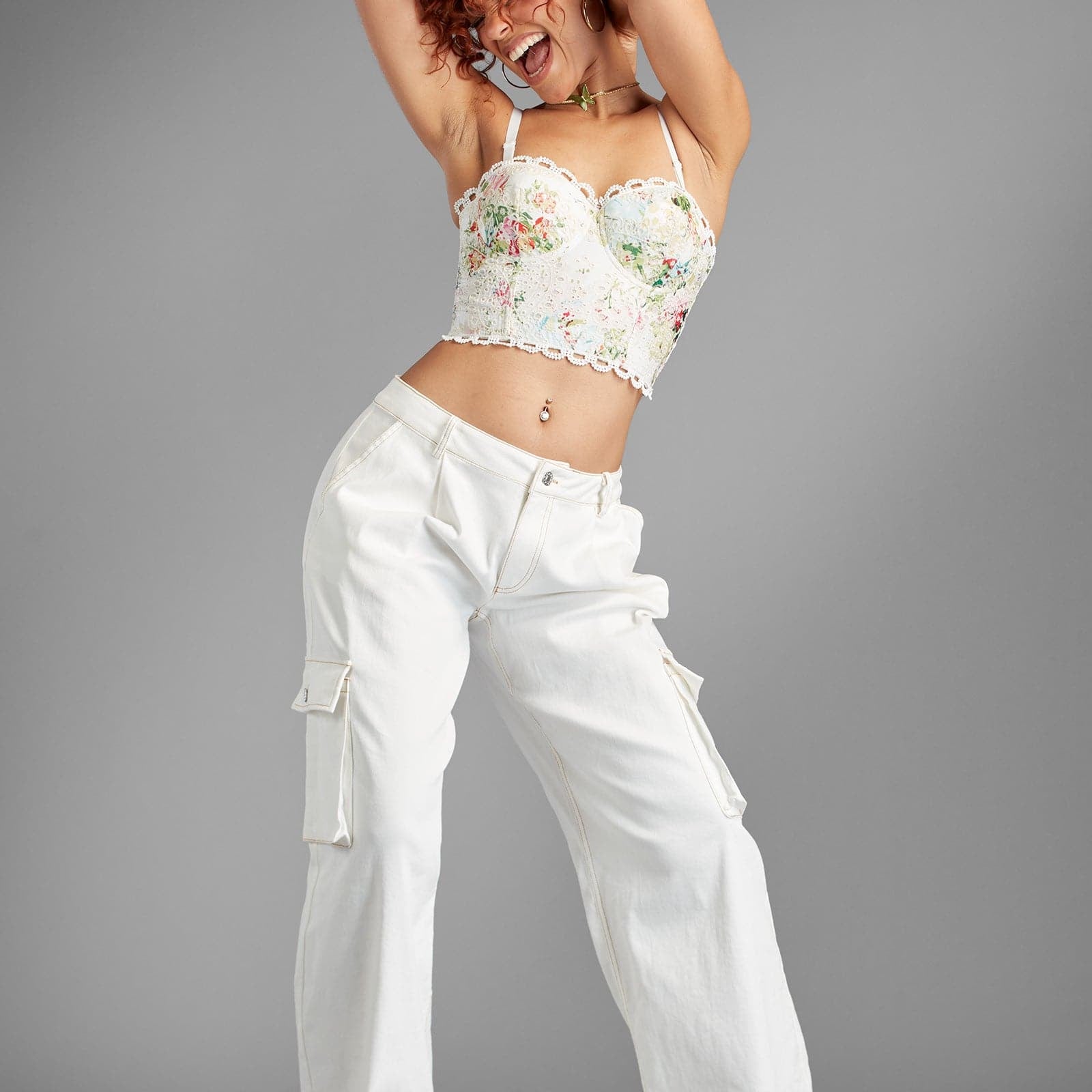 AVAH-Epitome-of-Fun-White-Cargo-Pants
