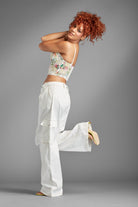 AVAH-Epitome-of-Fun-White-Cargo-Pants