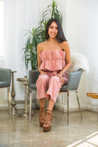 @__ParisaRose Chic Pink Jumpsuit - Avah Couture