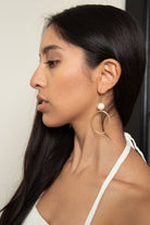 Dangle And Drop Simple Statement Earring - AVAH