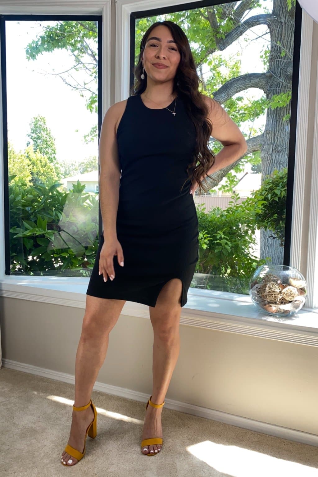 Ready for the Anything Tank Dress - Black - AVAH