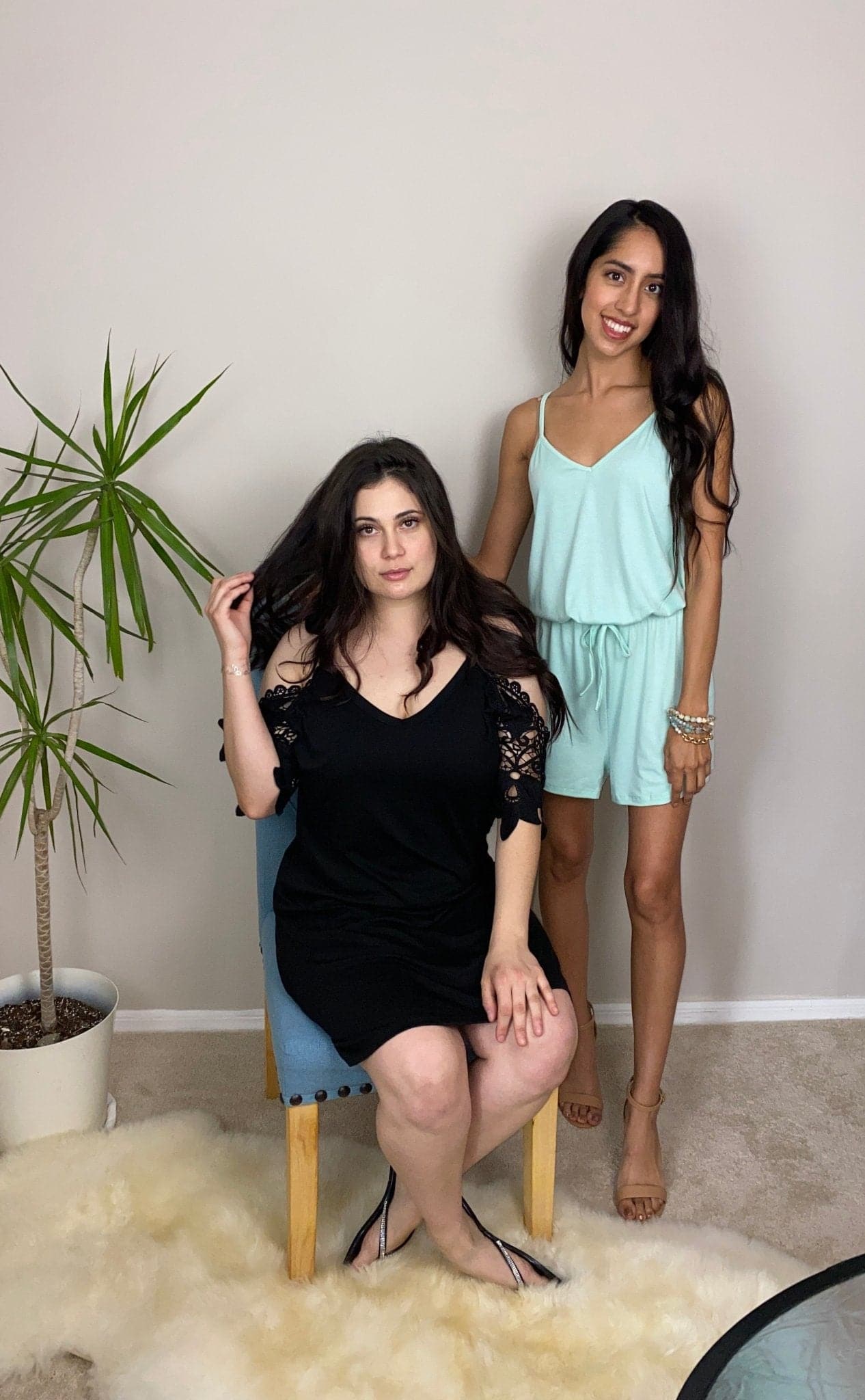 Sahara Black Lace Dress - AVAH