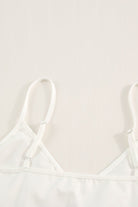 Sedona Babydoll Bubble Sleeve Top - White - Avah Couture