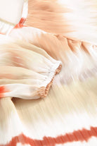 Sedona Babydoll Bubble Sleeve Top - White - AVAH