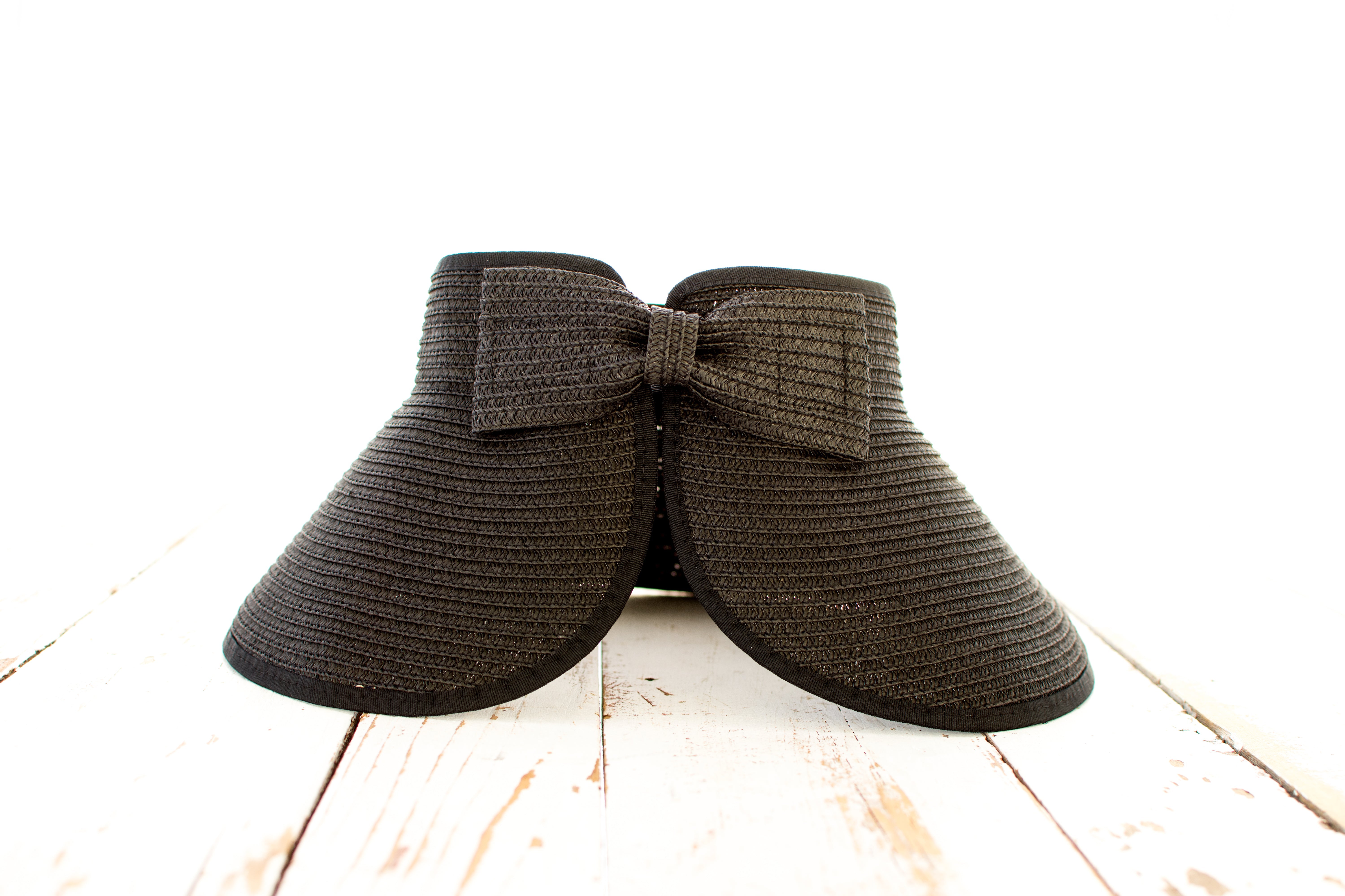 Golden Coast Bow Back Straw Sun Hat