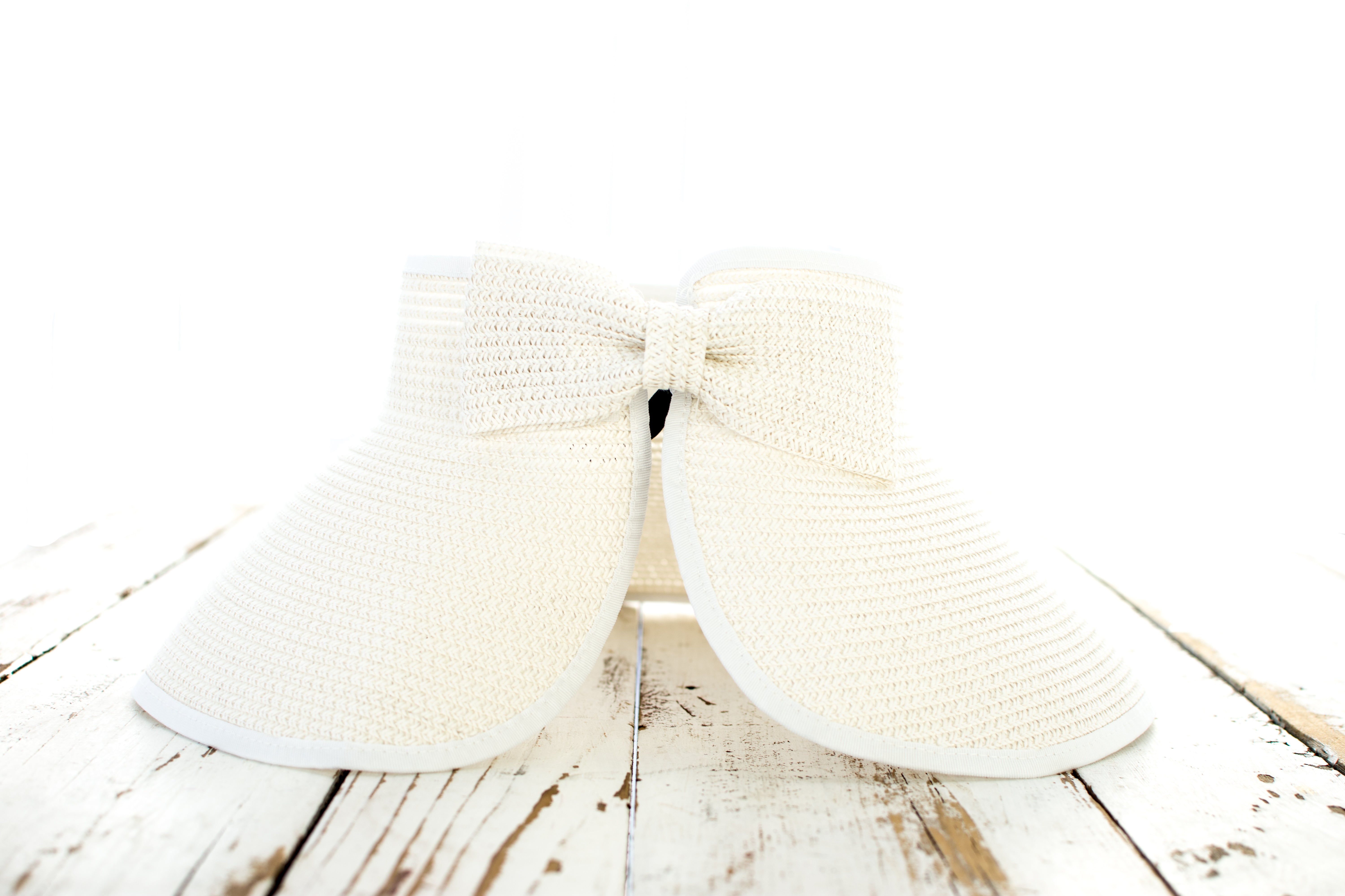 Golden Coast Bow Back Straw Sun Hat