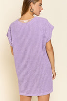 Peaceful Chenille Pullover Sweater - Lavender -Avah