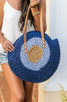 Funtastic Straw Tote Bag-AVAH