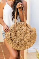 Funtastic Straw Tote Bag-AVAH