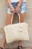 Nomadic Natura Straw Tote-Ivory-Avah