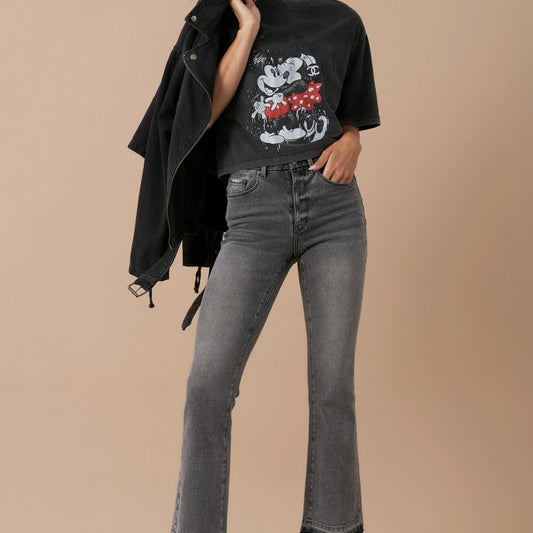 Urban Chic Relaxed Straight Grey Jeans