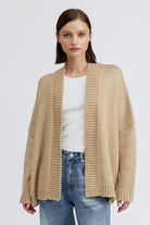 A Bit of Cozy Oversized Cardigan - Natural-Avah