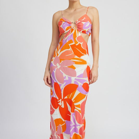 Tropical Radiance Maxi Dress