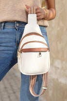 Chic Urbanite Sling Bag-Ivory-White-Avah