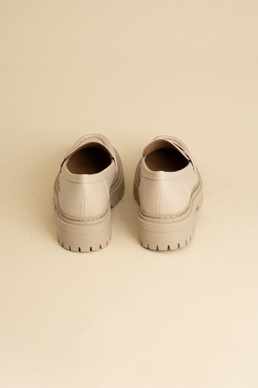 Forever Graceful Eureka Loafers - Bone-Avah