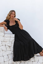 Aura Ruffled Maxi Dress-5
