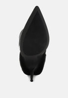 BASSO Party Diamante Studded Stiletto Boots-4