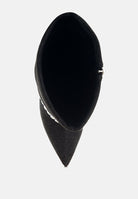 BASSO Party Diamante Studded Stiletto Boots-3
