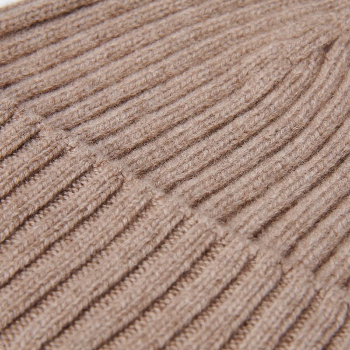 Close-up of brown textured fabric