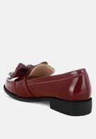 ARAMINTA Classic Chunky Bow Loafers-2