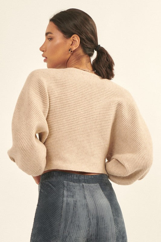 Ethereal-Embrace-Bishop-Sleeve-Sweater-Oatmeal-Avah