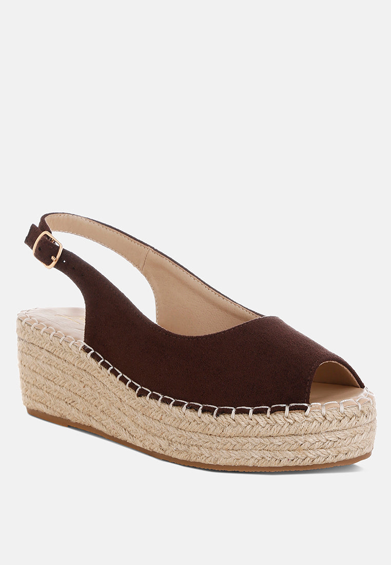 Georna Peep-Toe Espadrille Wedges-2