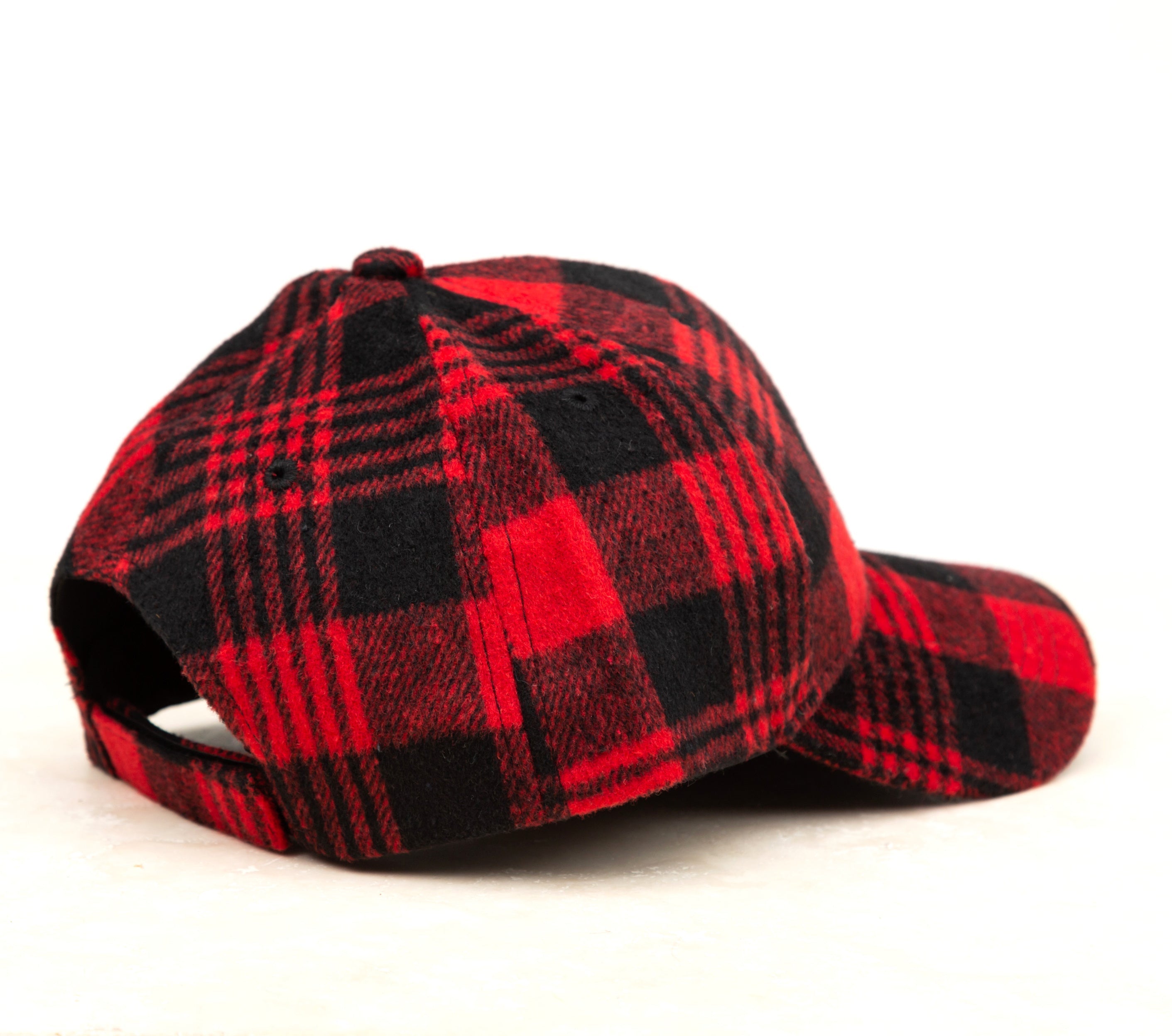 Weekend Edit Knit Flannel Baseball Hat