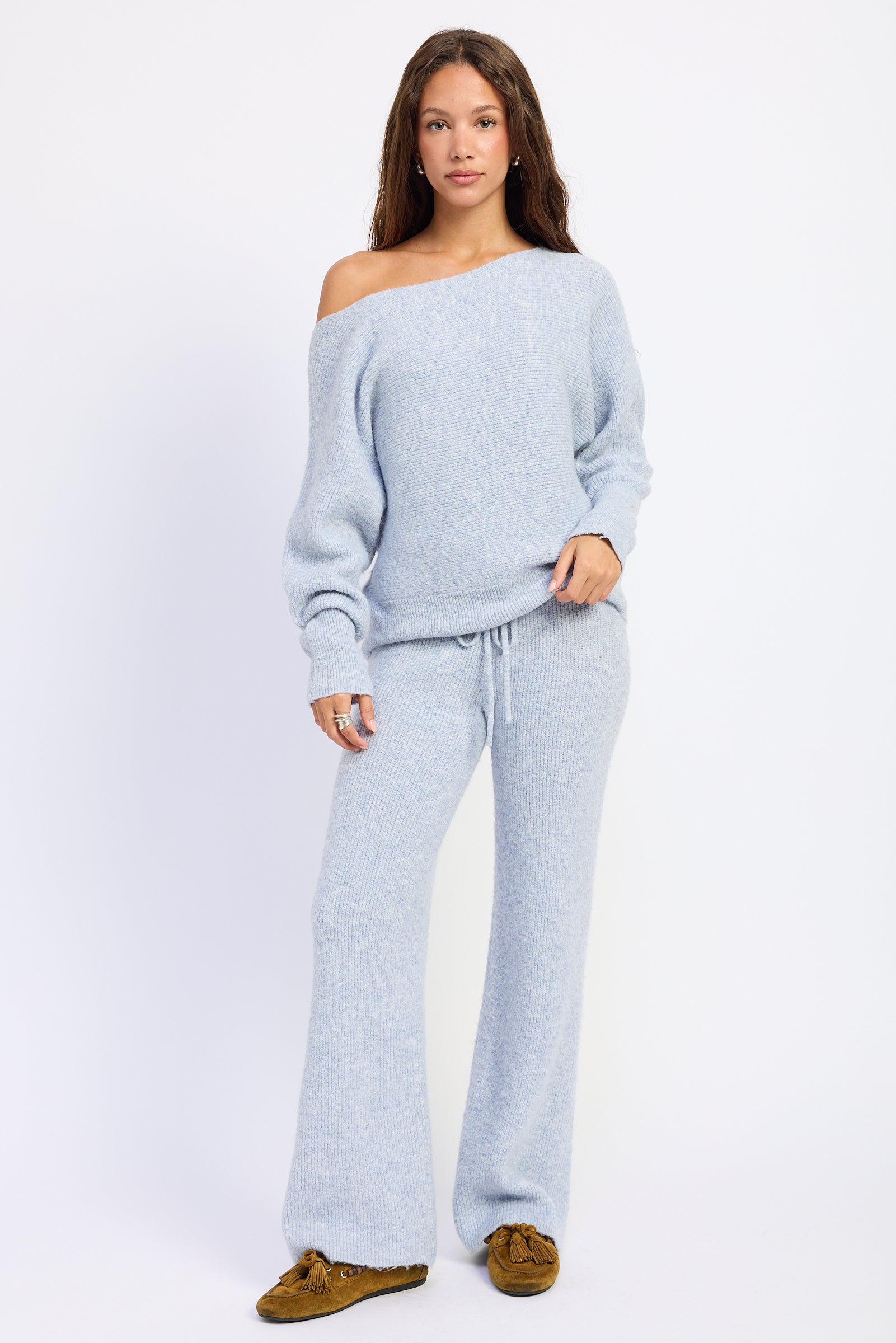 Sunday Soft Off Shoulder Sweater