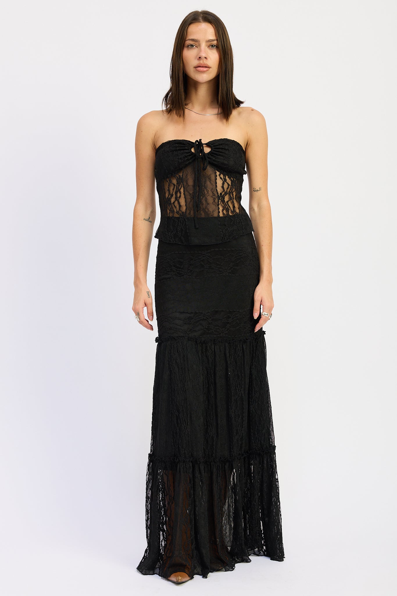 Lover's Lane Lace Maxi Skirt.