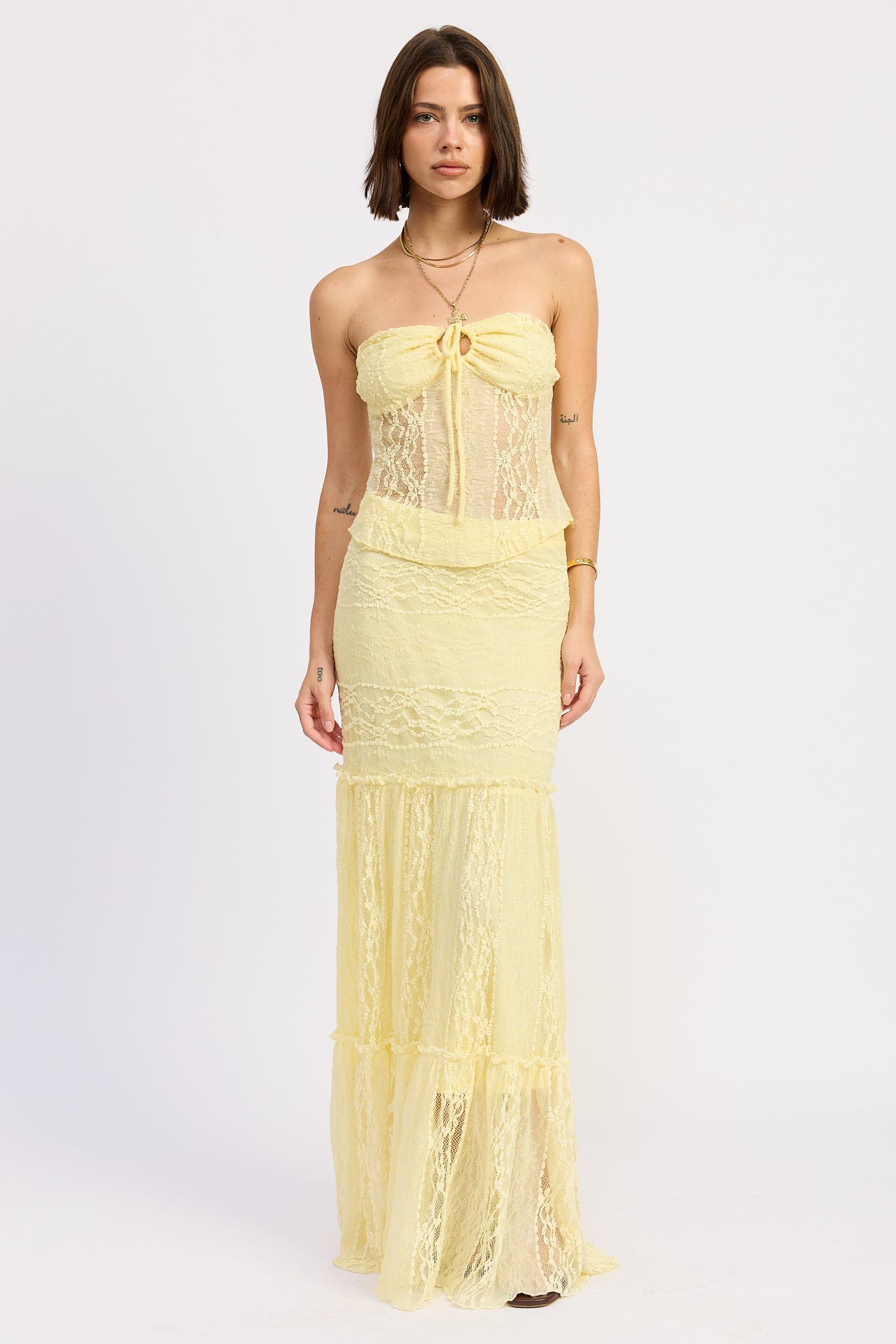 Lover's Lane Lace Maxi Skirt.