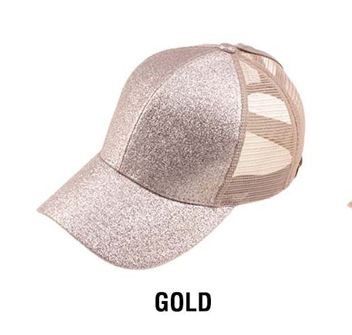 Shine On High Ponytail Cap
