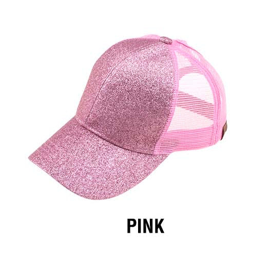 Shine On High Ponytail Cap