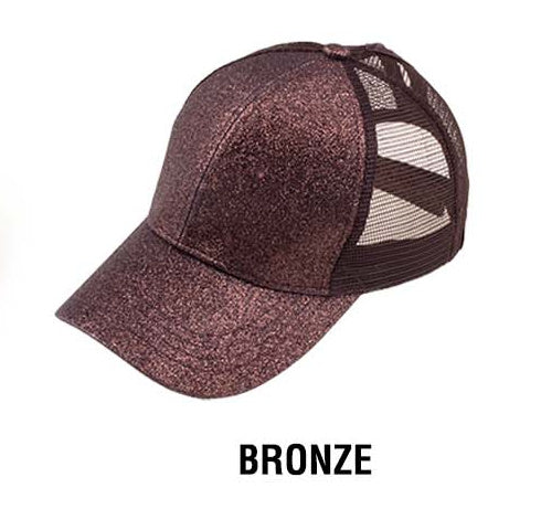 Shine On High Ponytail Cap