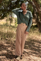 Skyline-Elegance-High-Waisted-Pants-Sand-Avah