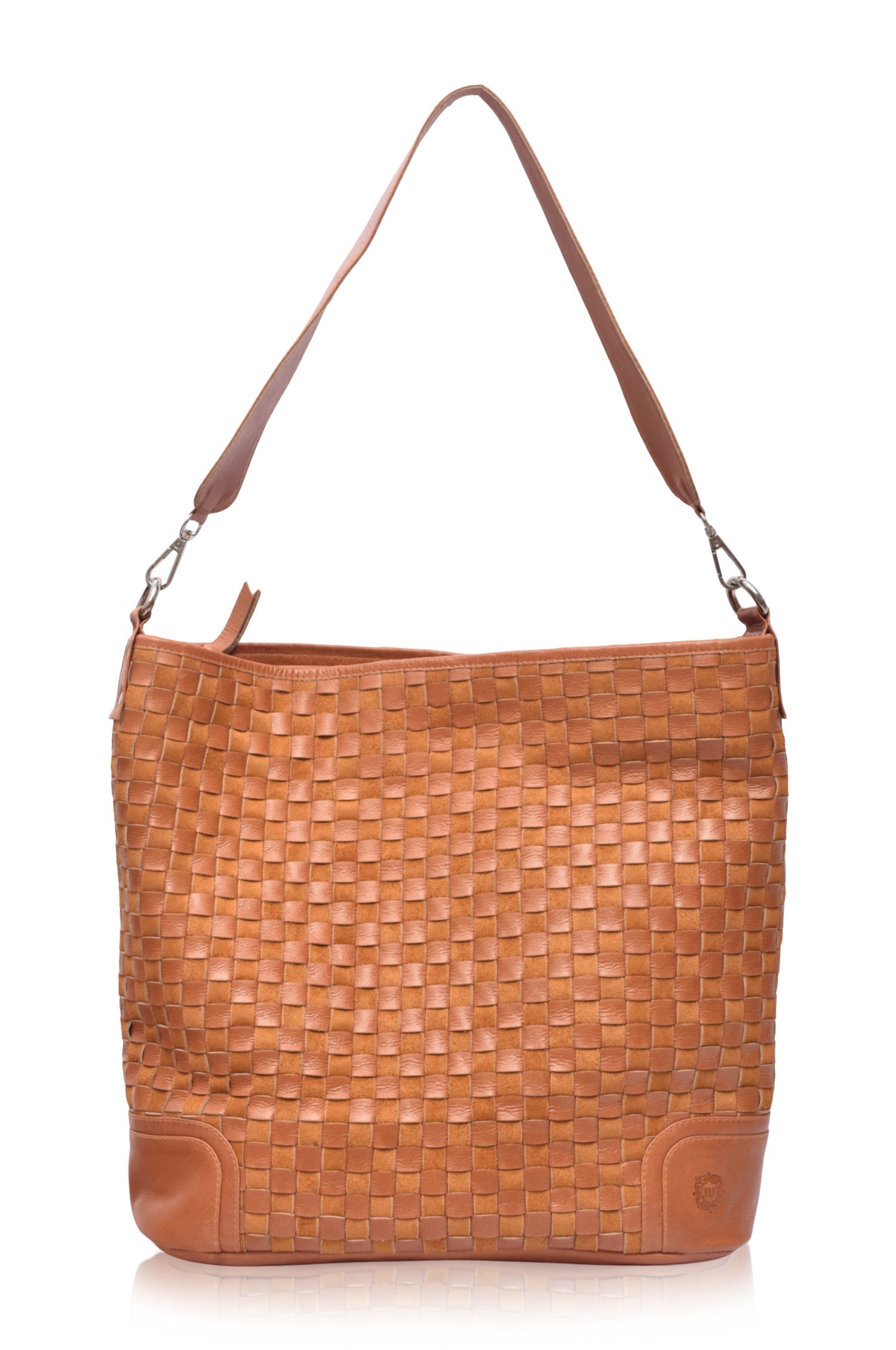 Soho Lane Woven Leather Shoulder Bag-4