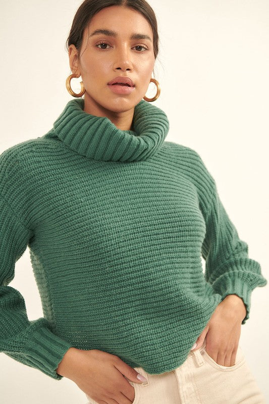 Tranquil-Grove-Long-Sleeve-Turtleneck-Sweater-Green-Avah