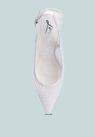 Siev Rhinestone Slingback Mules-3