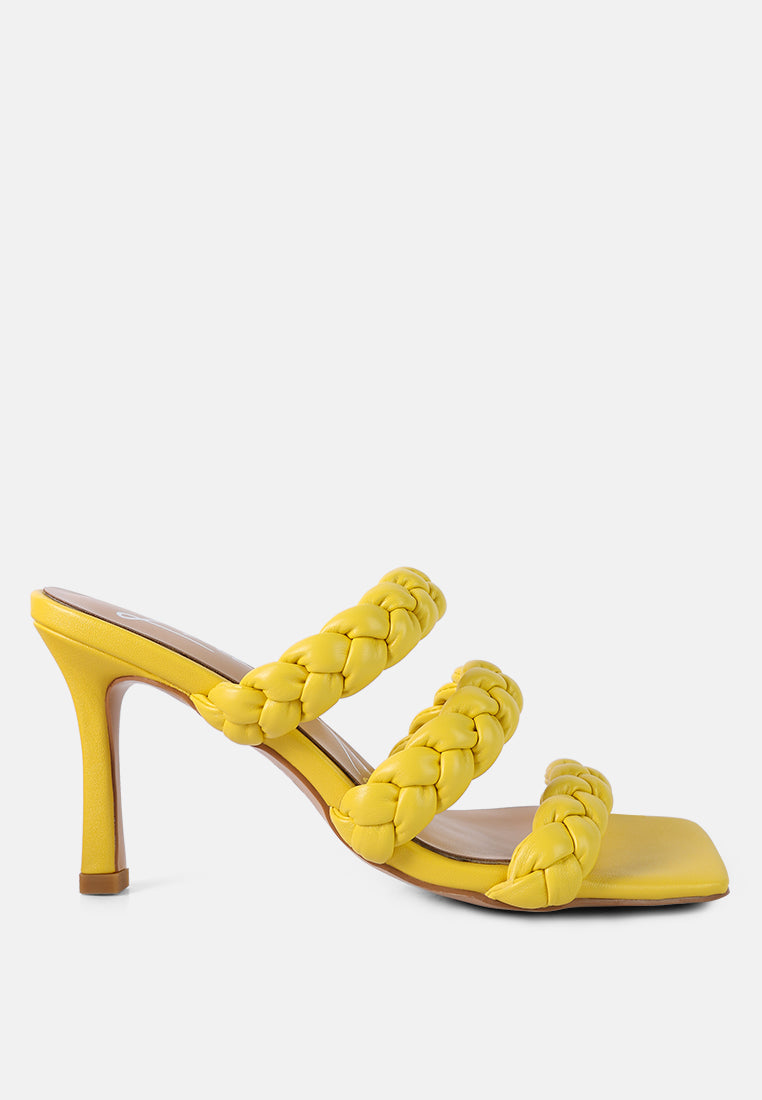 High Bae Braided Strap Casual Heels-6