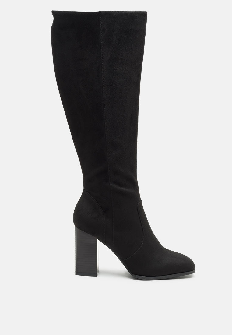 Lexington Faux Suede Knee High Boots