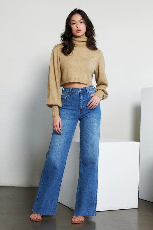 Francesca High Waist Wide Leg Jeans
