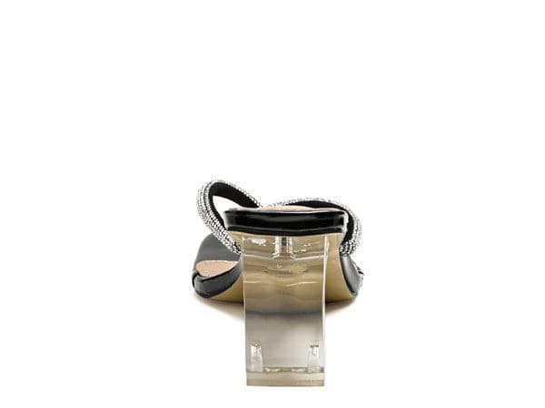 Crisp and clean, these high heel sandals are all about luxury. The crystal-embellished y-front design is glamorous and gorgeous with little effort. The thong strap makes them comfortable to wear while adding a feminine touch that makes you feel ready for anything- Avah Couture