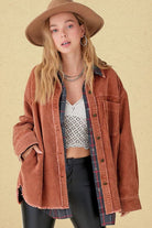 Maddie Oversized Corduroy Jacket - Available in 4 Colors