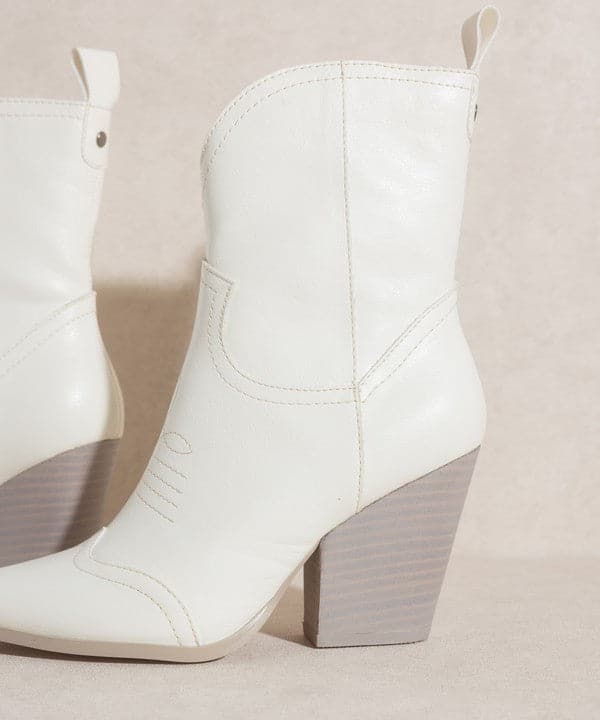 Ariella Western Short Boots-Avah Couture