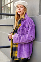 Maddie Oversized Corduroy Jacket - Available in 4 Colors